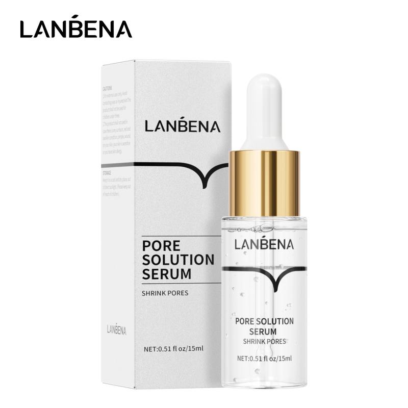 LANBENA Pore Skin Care Serum Facial Essence Dry Skin Sensitive Alcohol Free Moisturize Smooth Delicate Skin Repair Flower Moisture Firming Comfort