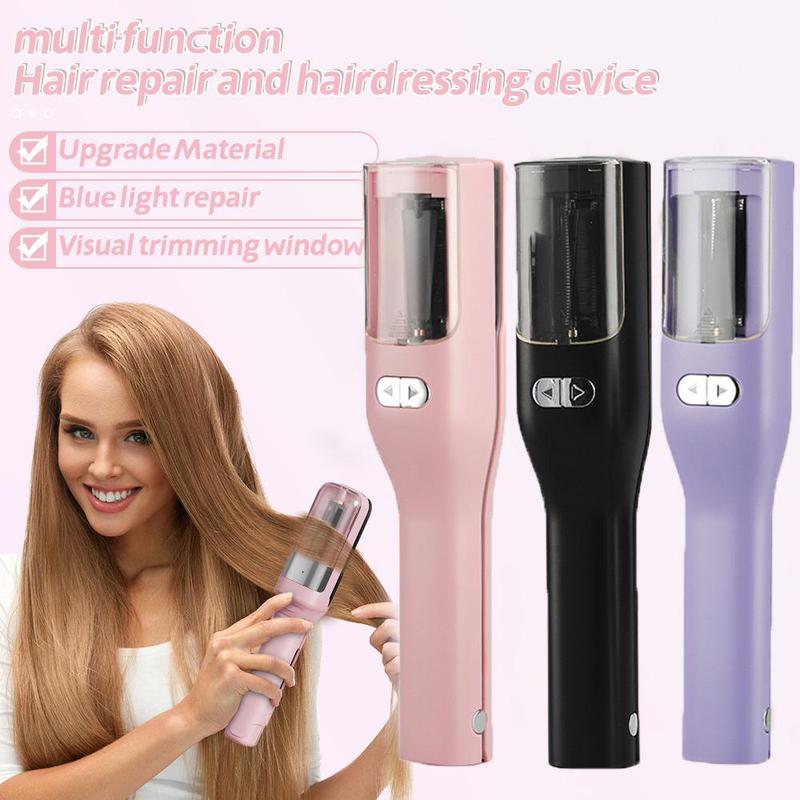 2 in 1 Hair Trimmer, USB Rechargeable Hairdresser, Multifunctional Hair Split Ends Trimmer, Professional Hair Styling Tool for Women, Christmas Gift