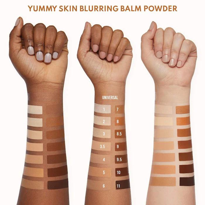 Yummy Skin Blurring Balm Powder - Matte Finish, Oil Absorbing & Hydrating Makeup - Moisture