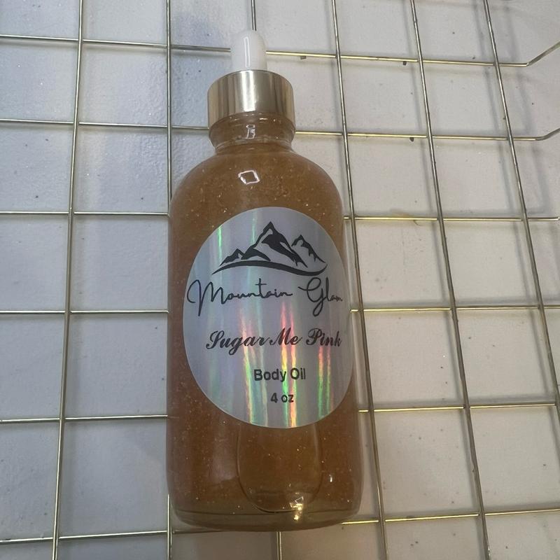 Body oils  by  Mountain Glam all natural