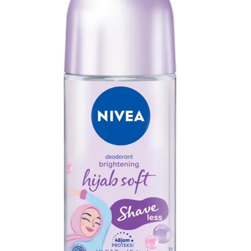 Nivea Deodorant Roll On Brightening Hijab Soft 50ml - For Women whitenning