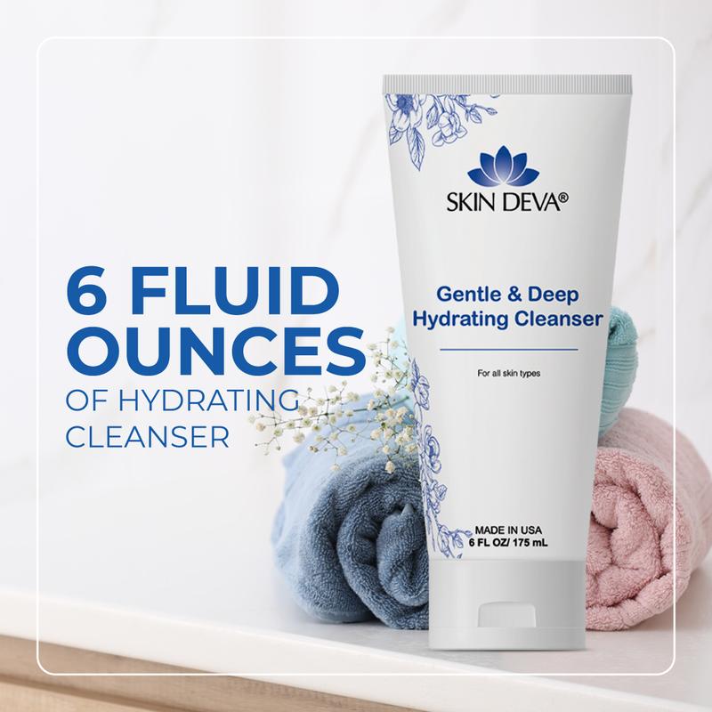 Hydrating Cleanser | Gentle and deep | Ultra-hydrating cleanser I For all Skin Types (175ml) Facial Skincare