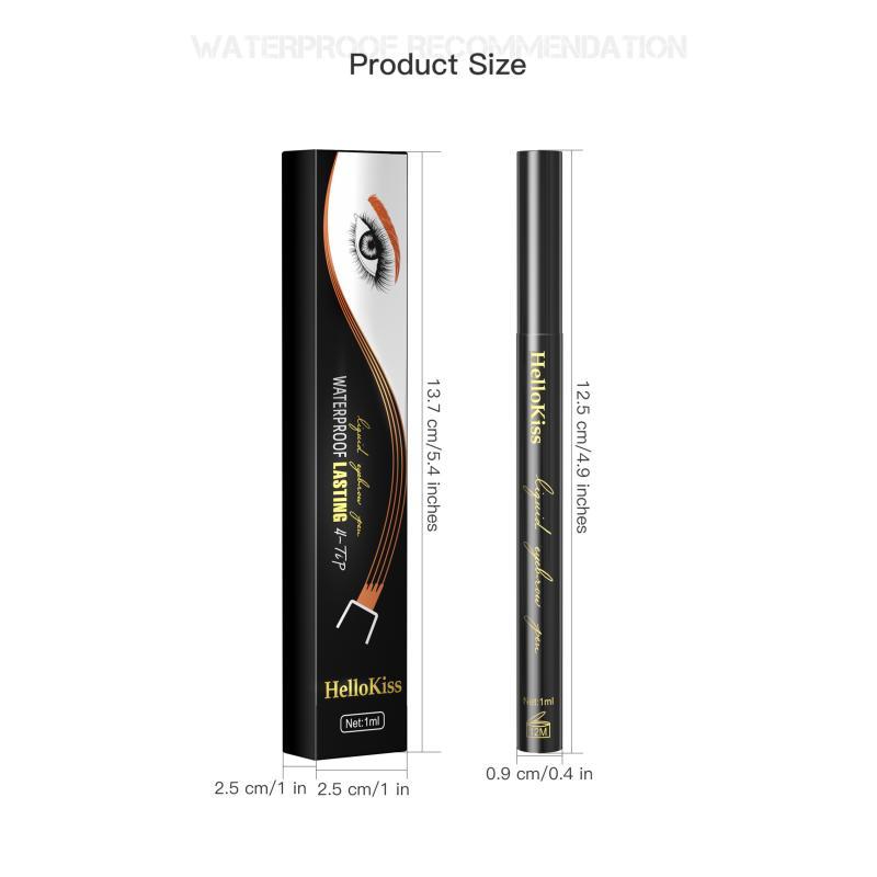 Liquid Eyebrow Pencil, Long Lasting Brow Shading & Filling Pencil, Makeup Tool Easy to Apply