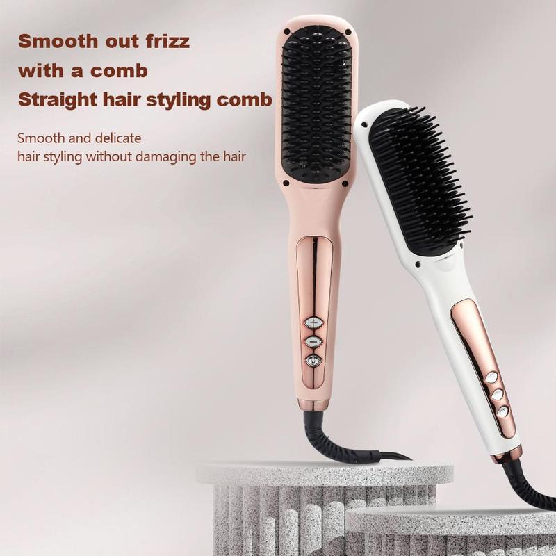 Hair Straightening Comb, Hair Straightener Brush, Hair Styling Tool for Women, Professional Hair Styling Tool for Home & Salon Use