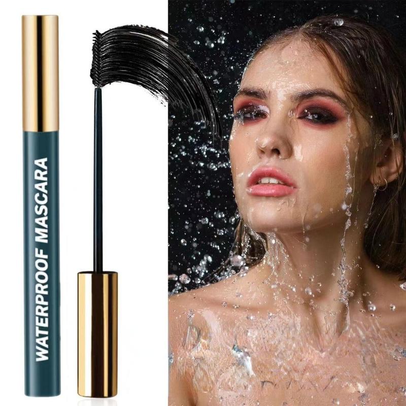 5D Waterproof Mascara with Brush, Long Lasting Quick Drying Eyelash Extensions Volume Building Mascara, Professional Eye Enhancement Makeup Products For Women