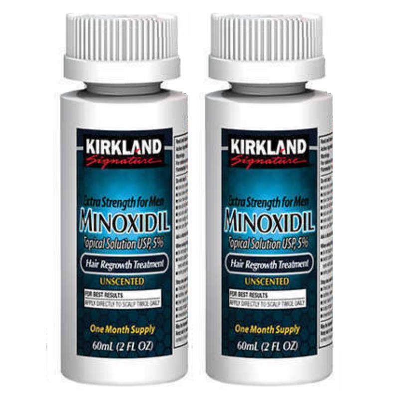 Kirkland Minoxidil 5% Extra Strength 1, 6, 12 Months Supply Men Hair Regrowth Hair Care Pack Blend Comfort