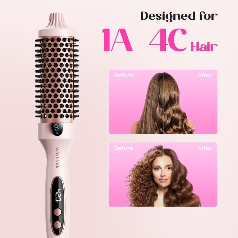 Wavytalk Negative lon Single Thermal brush 1.5Inch crimper bondi boost air styler