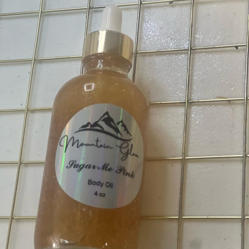 Body oils  by  Mountain Glam all natural