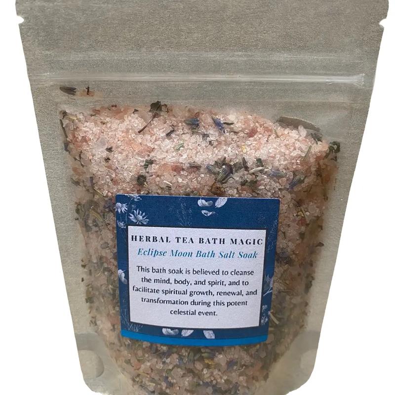 Eclipse Moon Herbal Tea Bath Magic Bath Salt Soak