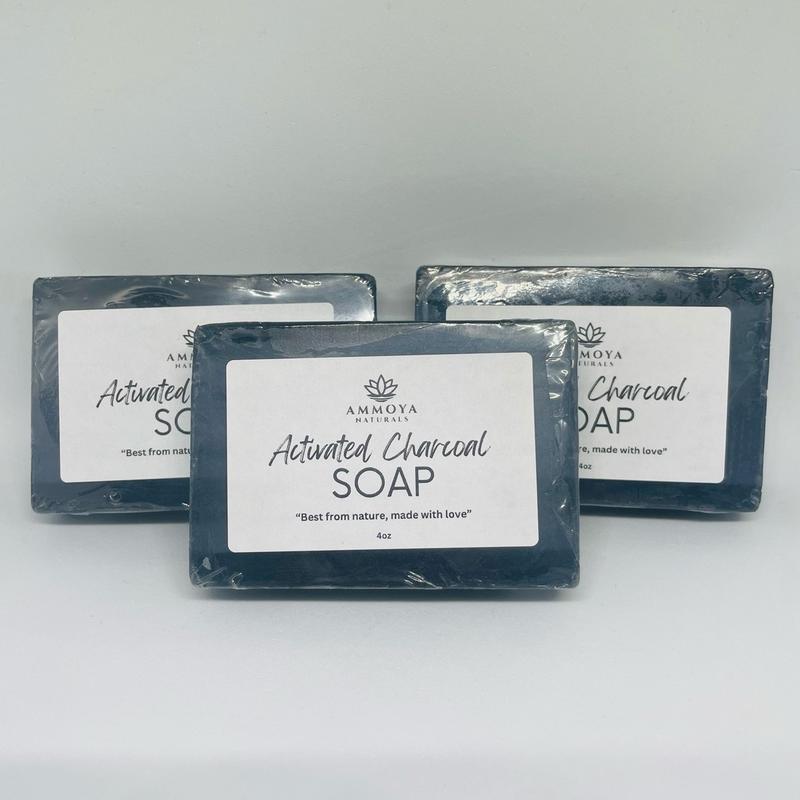 Charcoal Goat Milk Soap for Face and Body