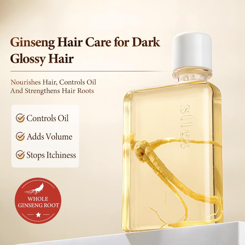 Sttes Ginseng Biotin Shampoo: Promote growth, repair damage, and care for hair 200ml