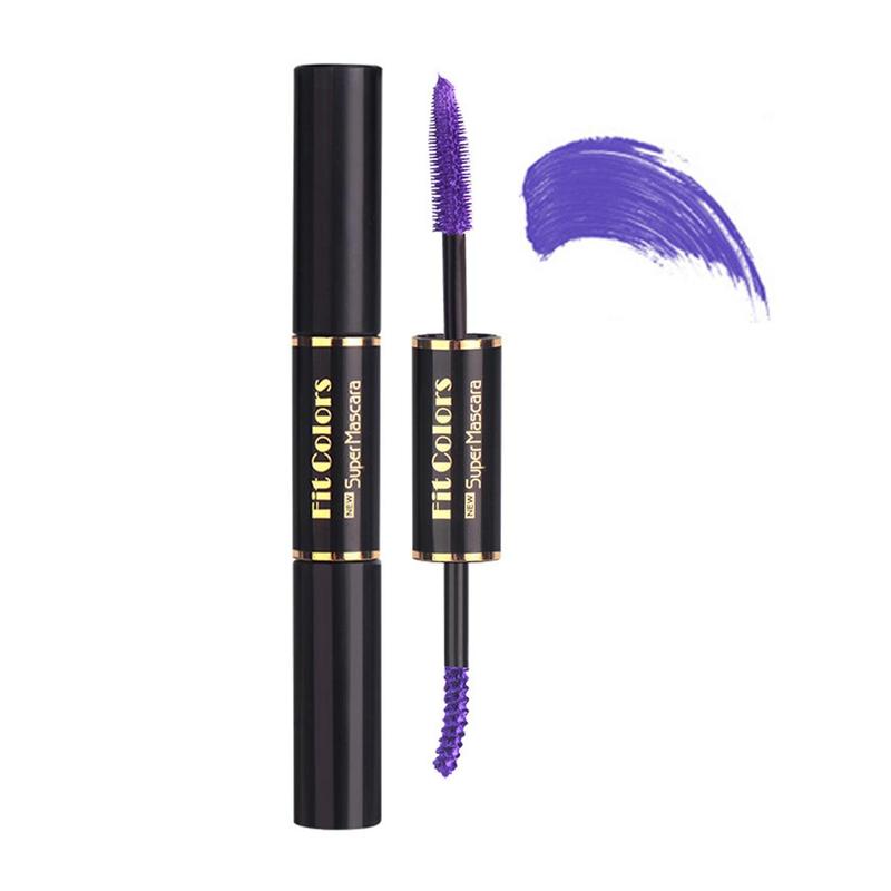 Double-head Long Lasting Mascara, 1 Count Eyelashes Lengthening Curling Mascara Stick, Professional Enhancement Makeup Product