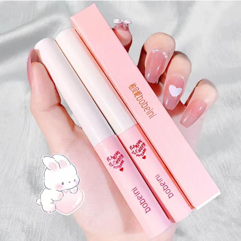 Waterproof Long Lasting Eyelash Mascara, Natural Curl Eyelashes Mascara, Eye Lashes Lengthening Volumizing Mascara Stick, Eye Enhancement Makeup Products