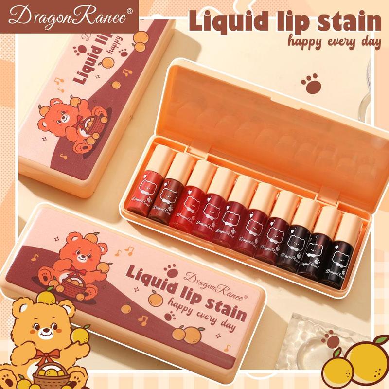 Mirror Liquid Lip Stain, 10pcs set Moisturizing Glossy Lip Glaze Stick, Lip Gloss, Easy Coloring Lip Stick, Plumping Lip Oil for Girls & Women, Makeup Products