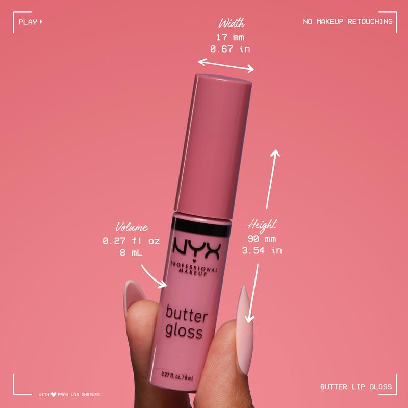 Butter Gloss, Non-Sticky Lip Gloss, NYX Professional Makeup