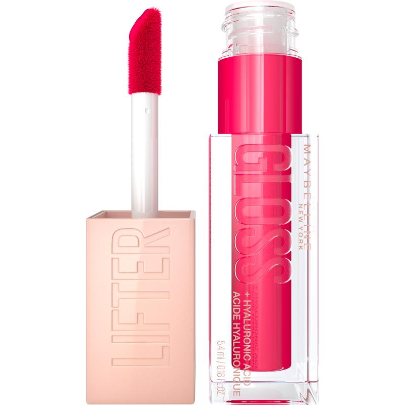 Maybelline Lifter Gloss, Hydrating Lip Gloss with Hyaluronic Acid, High Shine for Plumper Looking Lips