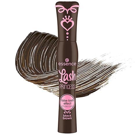 Essence Lash Princess Mascara, False Lash Effect, Curl & Volume, Sculpted, Waterproof Volumizing Eyelash Mascara, Vegan, Paraben Free, Makeup