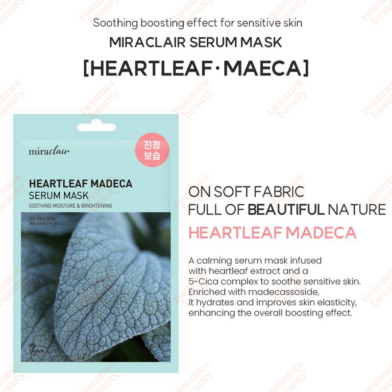 miraclair Heartleaf Madeca Serum Mask