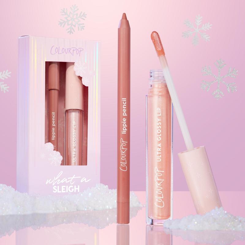 ColourPop® What a Sleigh Lip Liner & Lip Gloss Kit - Holiday Kit