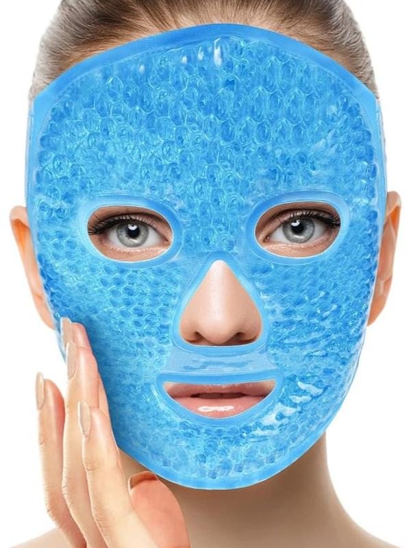 Ice Pack Cold Face Eye Masks Reduce Face Puff, Dark Circles, Reusable Cold Hot Gel Face Eye Mask, Suitable for Women Facial SPA, Ice Face Mask for Sleeping, Headaches