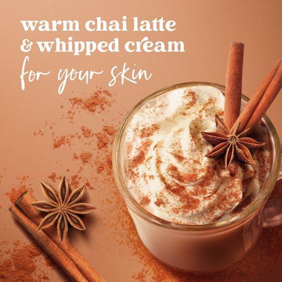 Dove Spiced Chai Latte Liquid Body Wash for Deep Nourishment Holiday Treats Limited Edition, 20 oz