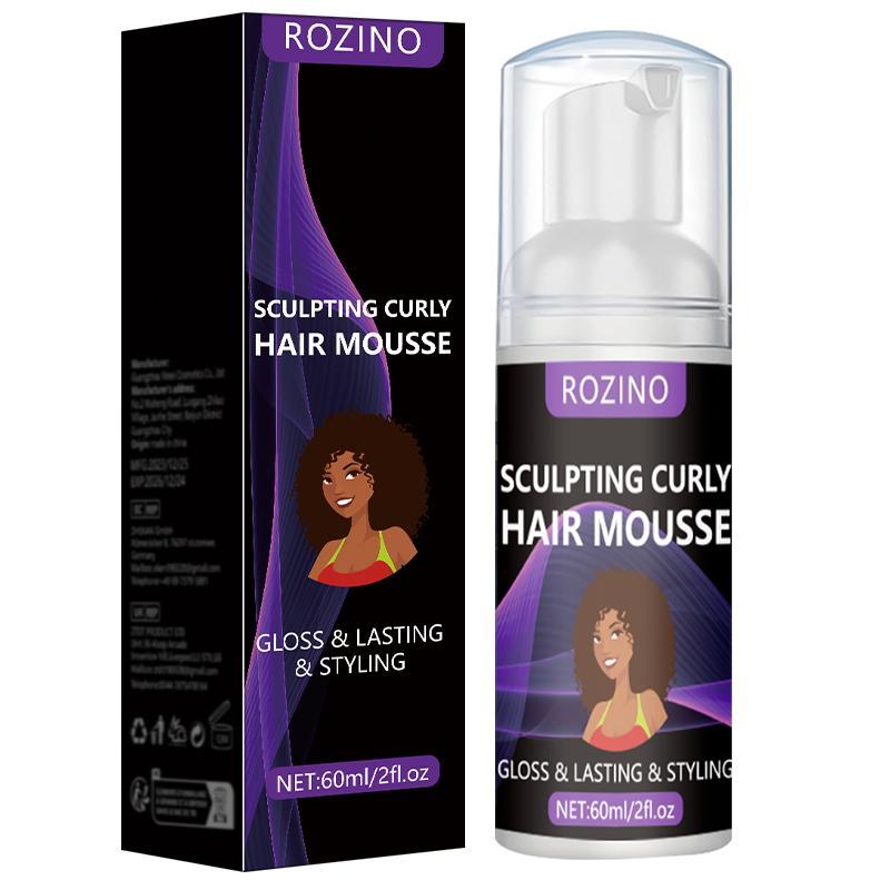 Hair Styling Mousse, Refreshing and Not Greasy Hair Mousse, Hair Styling Product for Women & Men, Suitable for All Hairstyles