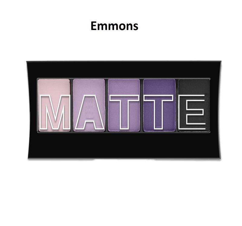 Brand new Colors 5 Color Matte Eyeshadow, Purple Cashmere,  by Walstore Makeup Cosmetic