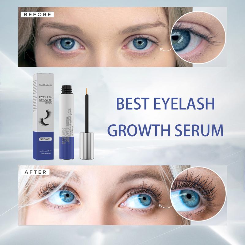 Eyelash Serum Eyelash Growth - Rapid Eyelash Growth Cosmetic Mascara, Healthier And Thicker Eyelashes, Perfect Gift For Women Makeup Mascara