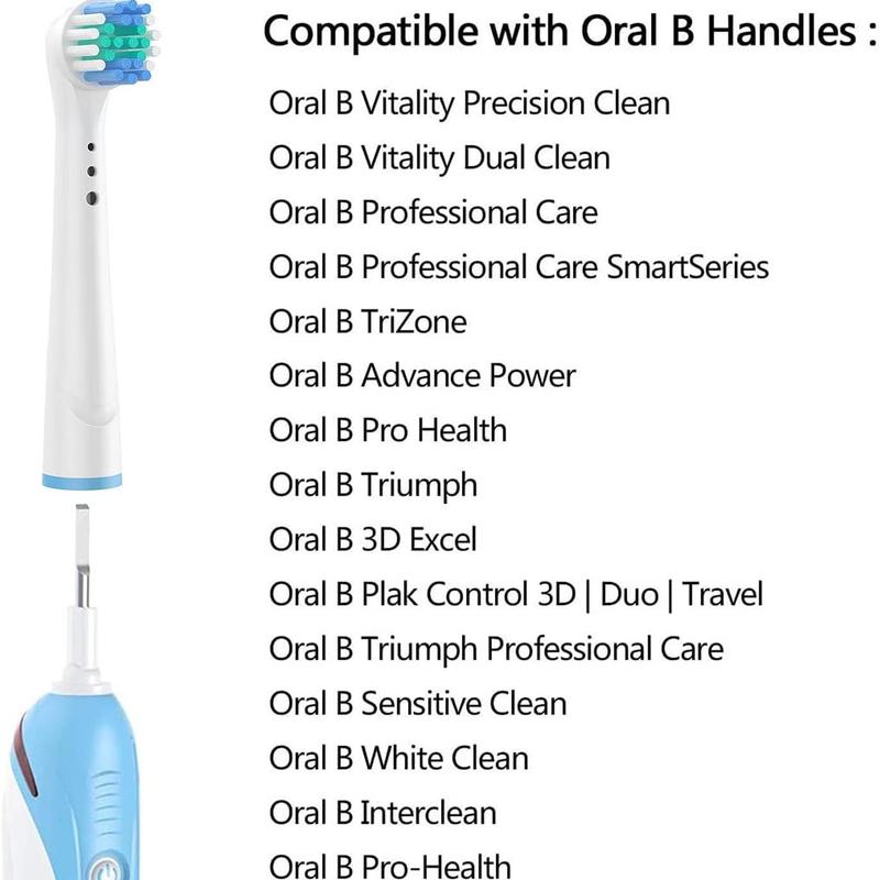 Replacement Toothbrush Heads, 16pcs set Professional Electric Tooth Brush Heads, Suitable for Oral B Replacement Heads Refill