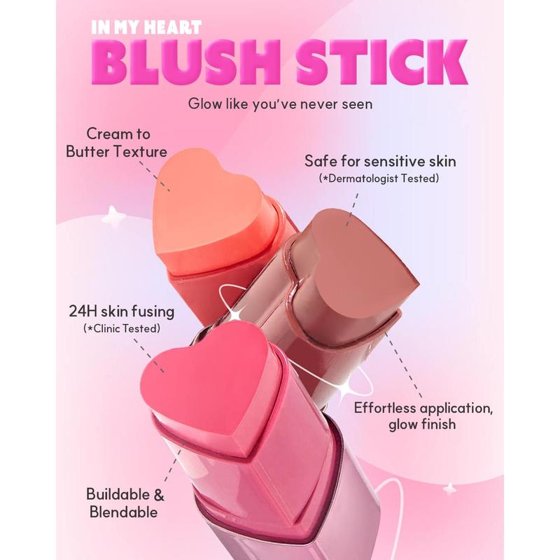 Pretty Filter In My Heart Best Blush Stick by Touch in SOL