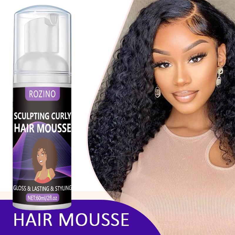 Hair Styling Mousse, Refreshing and Not Greasy Hair Mousse, Hair Styling Product for Women & Men, Suitable for All Hairstyles