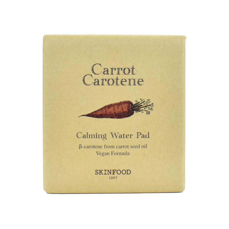 SKINFOOD Carrot Carotene Calming Water Pad Toner Pad (60 pads)