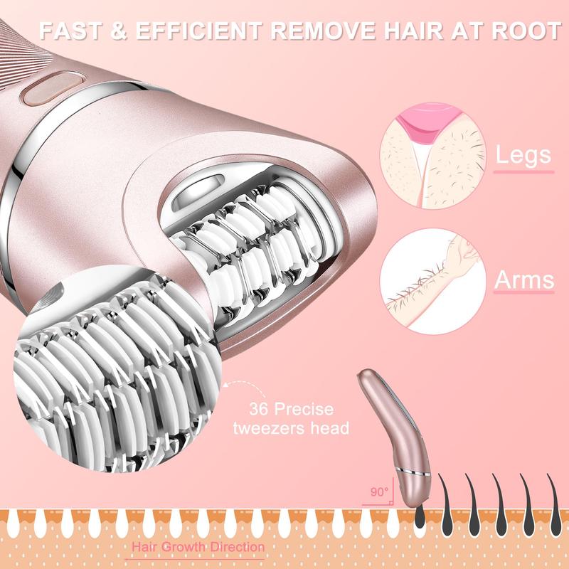 3 in 1 Electric Hair Removal Instrument, 2 3 in 1 Counts Rechargeable Hair Removal Machine, Personal Care Appliances for Women