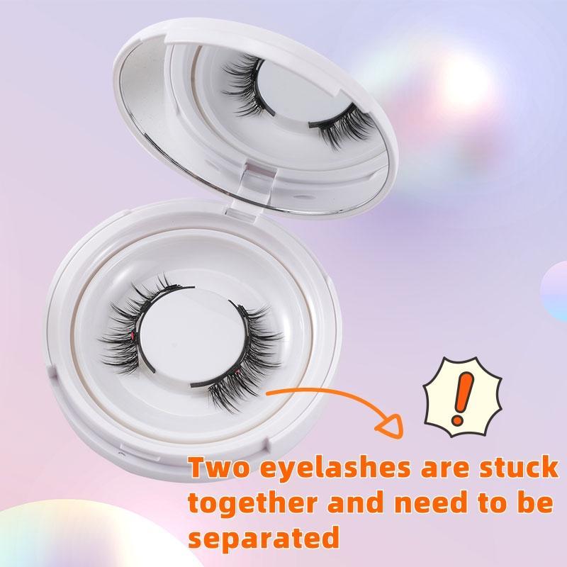 Reusable Magnetic Eyelashes, 1 Box Natural Look Eyelash Extensions, No Glue Or Liner Needed, Eye Makeup Product for Women & Girls, Eyelashes Extensions, Christmas Gift