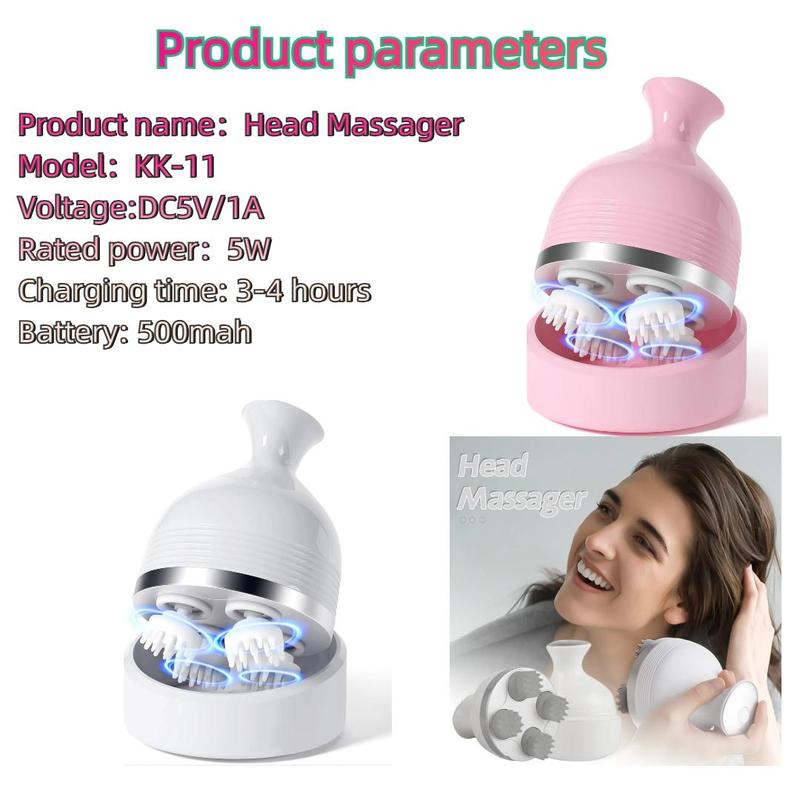 Electric Octopus Massager, Dragon Grip Massage Kneading Massager for Body Head Scalp Leg, Personal Care Appliances for Home & Travel