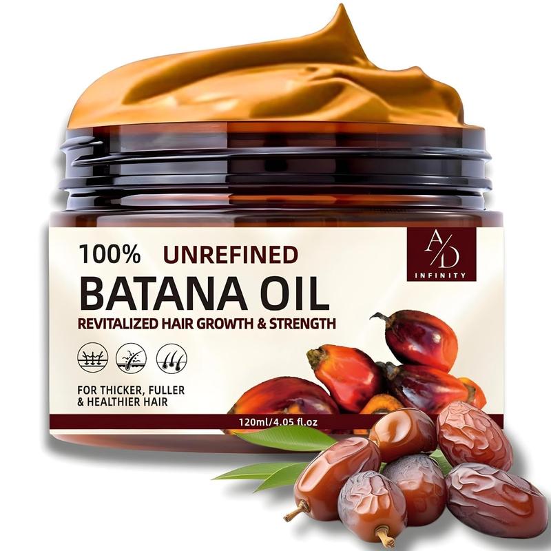 Batana Oil for Hair Growth Dr. Sebi Organic Pure from Honduras with Keratin, Coffee Extract & Other Ingredients to Enhance Efficacy for Thicker,Hair Care Lightweight