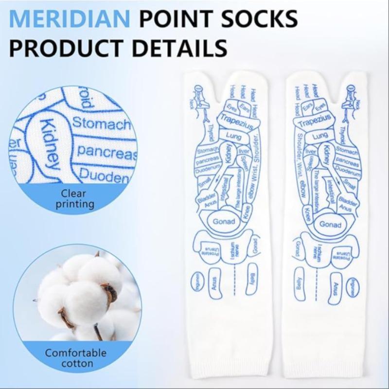 Foot Massage Socks & Trigger Point Massage Tool, Foot Reflexology Socks & Massage Tool, Manual Massage Tool for Home & Spa, Body Care Products, Christmas Gift