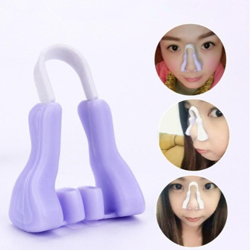 Silicone Nose Clip, 5 Counts set Professional Nose Straightener, Breathable Nose Shaper, U-shaped Nose Clip, Skin Care Tool for Women