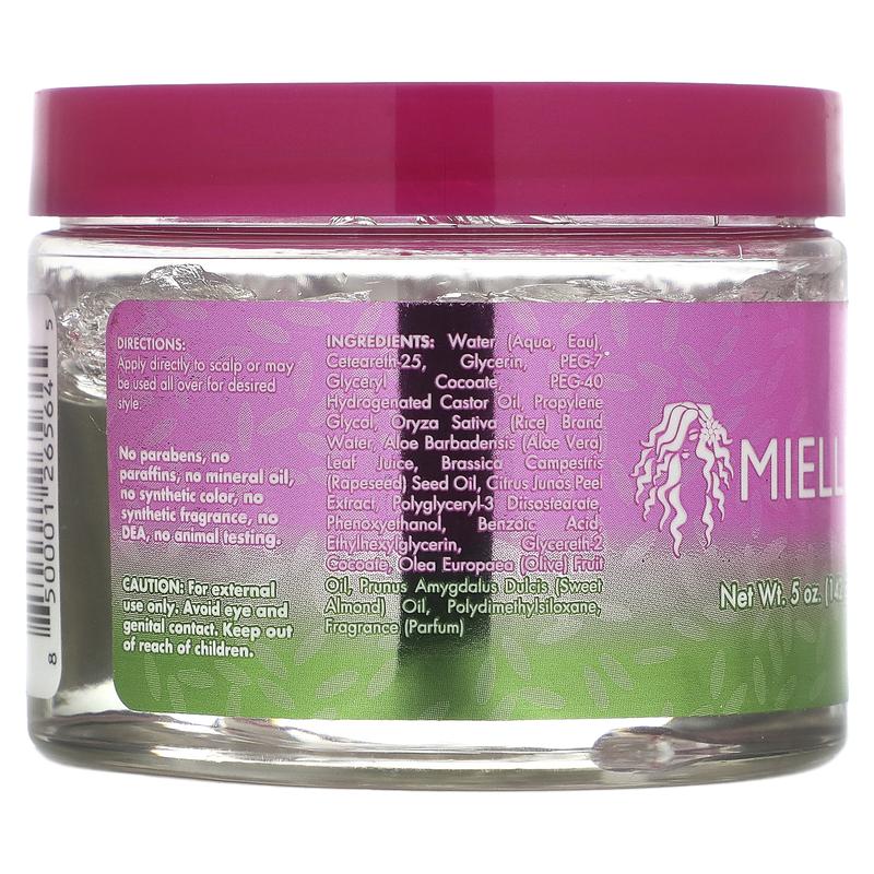 Mielle Rice Water & Aloe Vera Blend, Braid Gel, 5 oz (142 g)