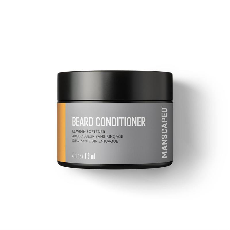 MANSCAPED® Beard Conditioner, Leave-in Softener with Nourishing Oils and Antioxidants, Shea Butter, Eucalyptus, Lavender, Coconut Oil Hydrates & Restores Moisture