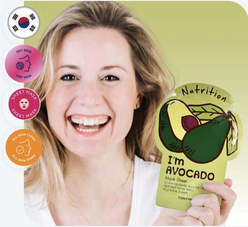 TonyMoly I'm Avocado, Nourishing Sheet Mask