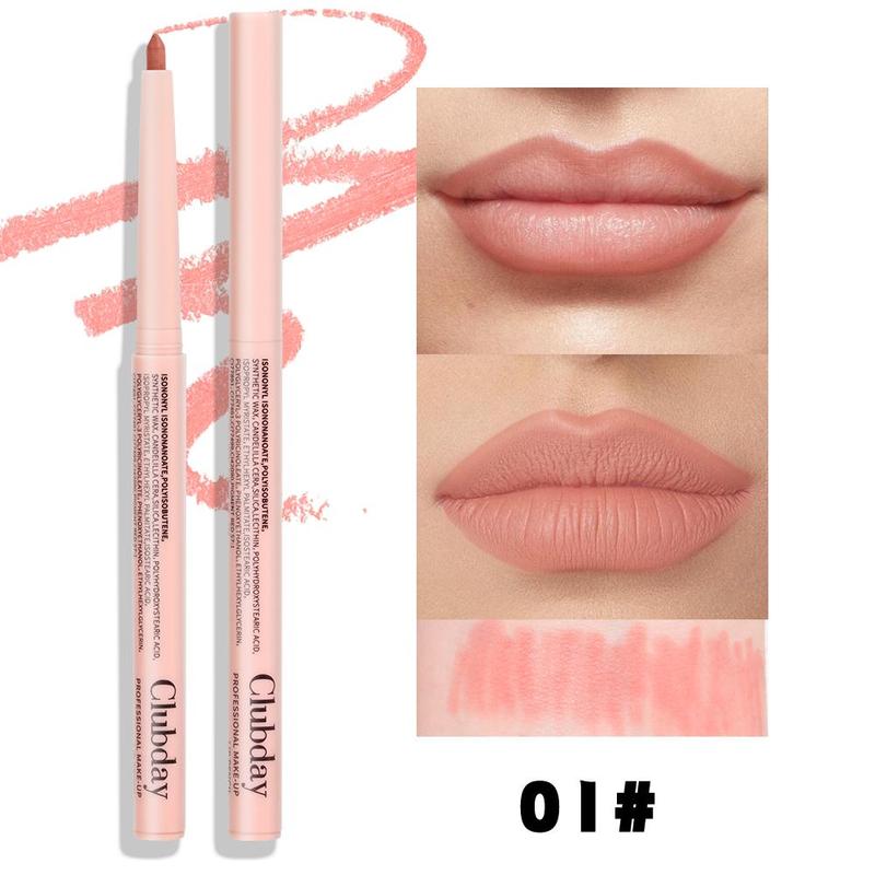 Long Lasting Lip Liner, Waterproof Lip Liner Pencil, Easy Coloring Lip Sticks, Moisturizing Lip Liner, Suitable for All Skin Types Lip Liner, Girls and Women Makeup Accessories