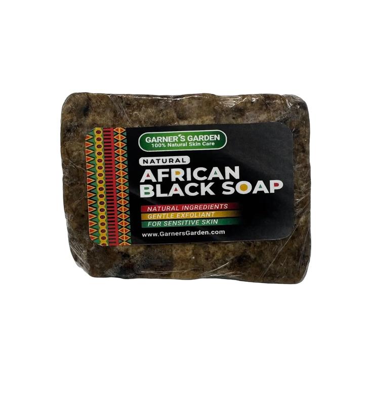 2-Pack Premium Handmade African Black Soap - Natural Soap With Shea Butter and  Aloe Vera