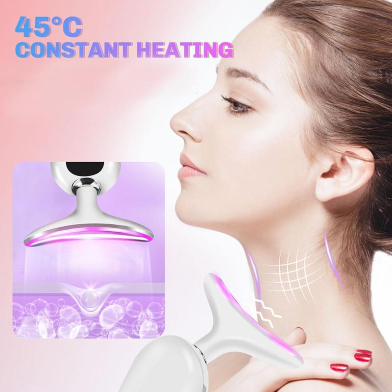 Neck Face Massaging Machine, 4-speed Adjustable Massager, Comfort Beauty & Personal Care Gift for Women & Men, Beauty Instrument