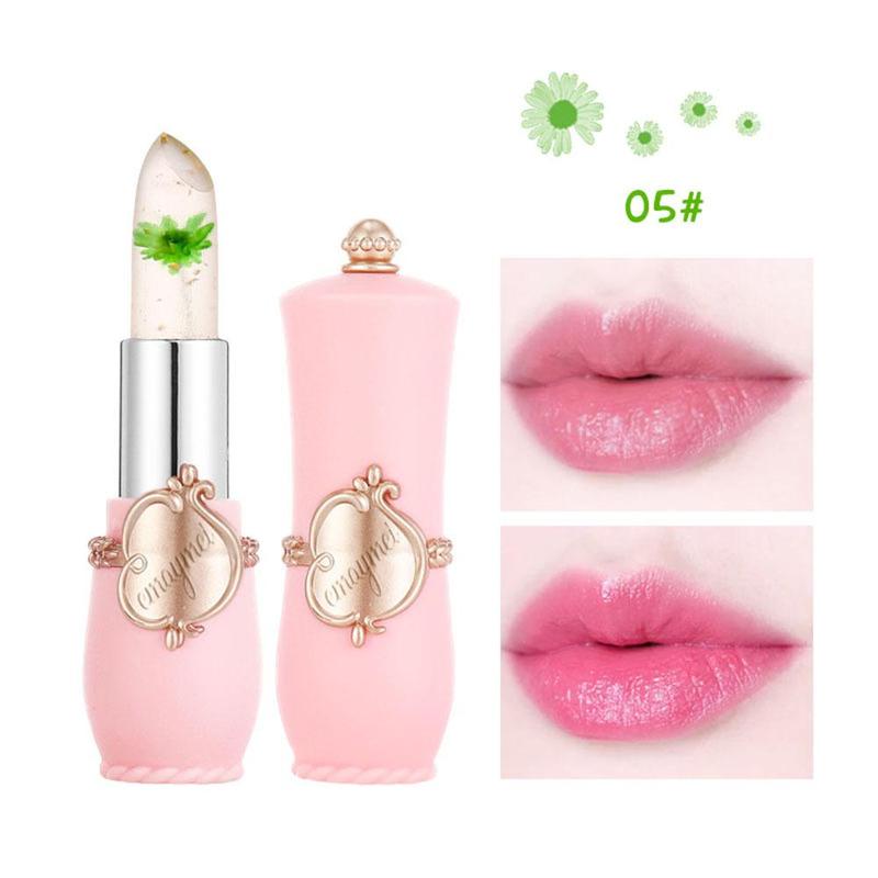 Flower Design Temperature Color Changing Lipstick, Hydrating Glossy Lip Glaze Stick, Plumping Lip Oil Lip Stick for All Occasions Makeup, Girls and Women, Lip Makeup, Makeup Products, Christmas, Christmas Gift