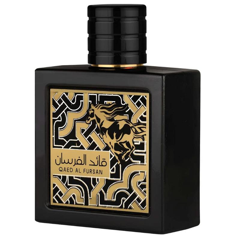 LATTAFA QAED AL FURSAN EDP 3.04FL.OZ Floral Fragrance Gift Perfume Scent Unisex Blend Eau De Parfum Pack Scented Aroma Cosmetic Cologne