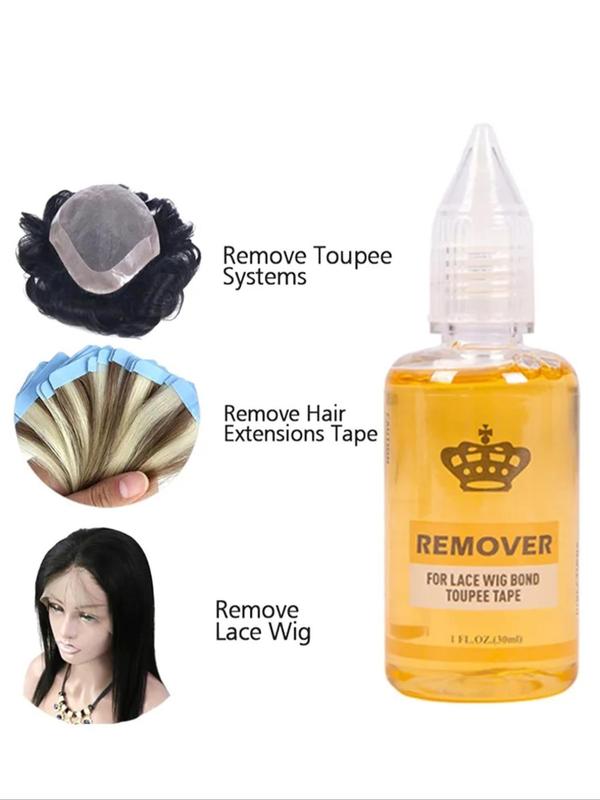 Remover for Lace Wig Bond Toupee Tape,  Tape in Extension Remover, Hair Salon Supplies for Daily Use