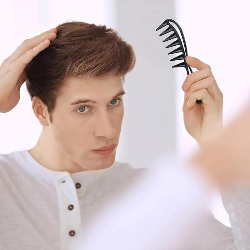 Fish Bone Comb, Hair Styling Comb, Hair Detailing Comb, Scalp Massage Comb, Hairdressing Comb for Women, Girls, Men, Stylists, Barber, Christmas, Christmas Gift