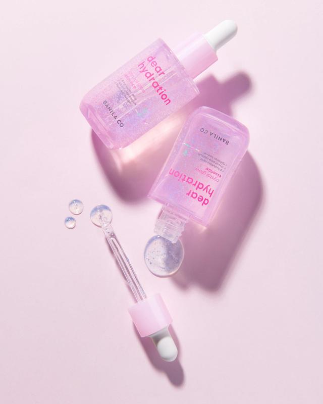 Dear Hydration Glow Crystal Essence with Pink Cactus and Pink Biome Lightweight Serum for Hydrating and Radiant Skin Serums Hyaluronic Moisture Skincare