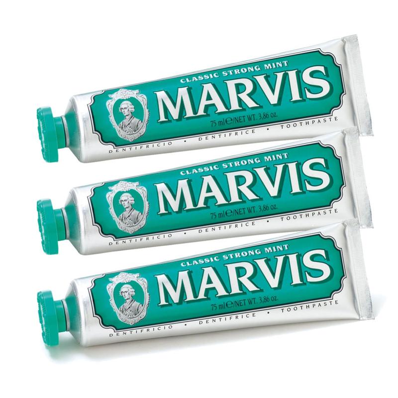 Marvis - Classic Strong Mint Toothpaste (3x2.99oz) Oral